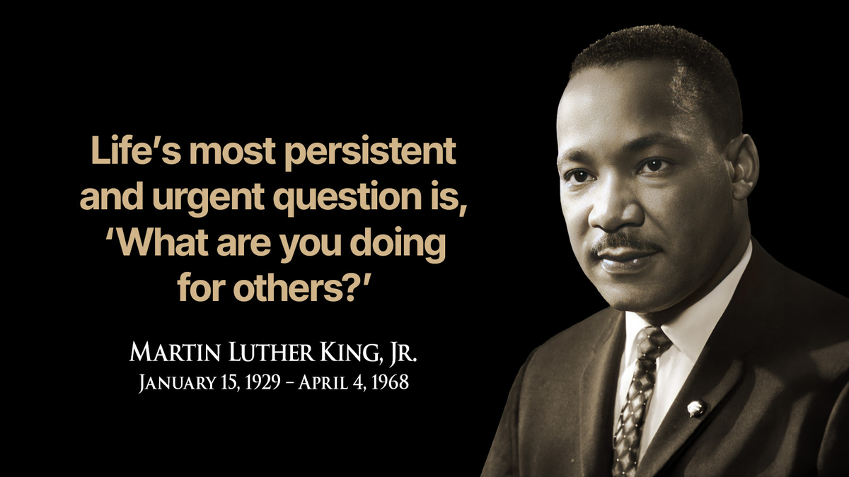 Honoring the Legacy of Rev. Martin Luther King, Jr.